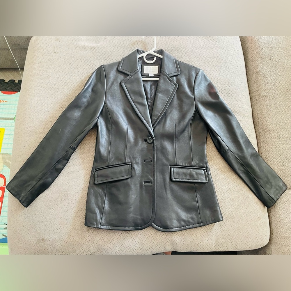 Worthington Genuine Leather Jacket, Women’s Small